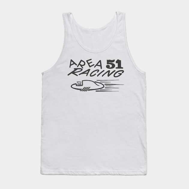 Area 51 Racing Tank Top by brianlosey2